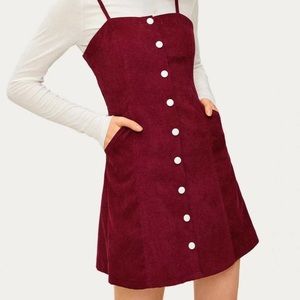 Red/Burgundy Cami Dress